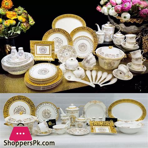 versace dinner set 61 pcs in 8 serving 